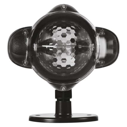 Светодиодный рождественский уличный проектор LED/4W/230V IP44 белый
