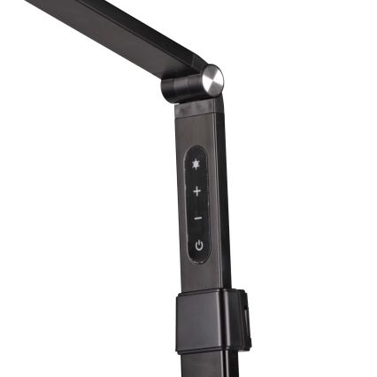 Светодиодный сенсорный торшер с регулированием яркости FERRARA LED/13W/230V 3000/4000/6500K черный