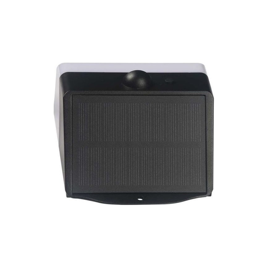 Светодиодный солнечный настенный светильник с датчиком LED/2W/3,7V 4000K IP65 1200 мАч