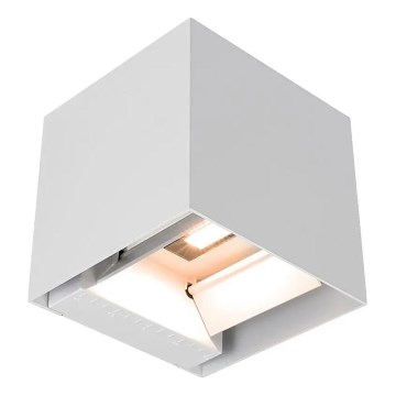 Светодиодный солнечный настенный светильник с датчиком LED/9W/3,7V 3000/4000/5000K IP65 2600 mAh белый