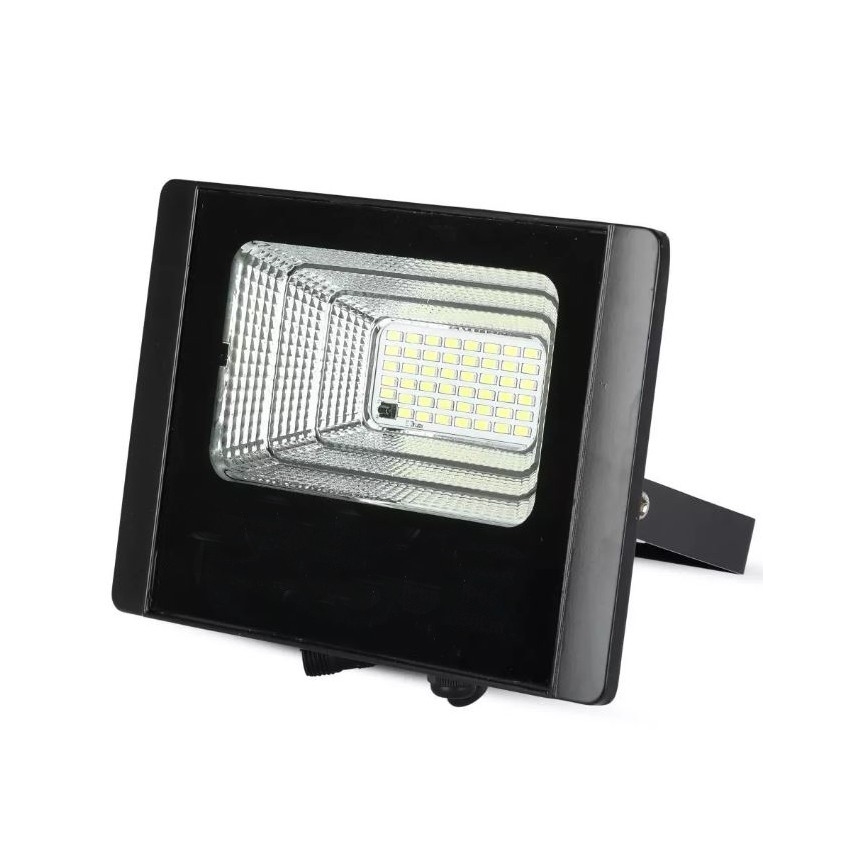 Светодиодный регулируемый солнечный прожектор LED/12W/3,2V 6000K IP65 5000 мАч + пульт дистанционного управления