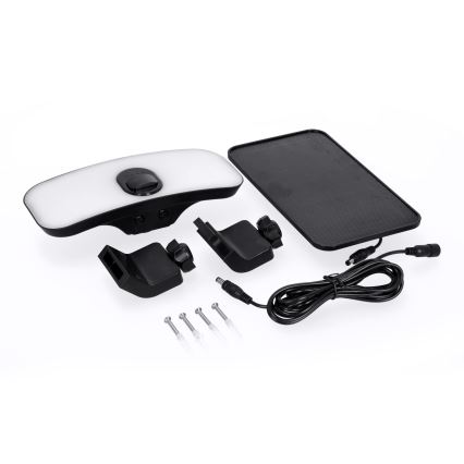 Светодиодный солнечный прожектор с датчиком LED/13 Вт/3,7 В IP65 4000K 4000 мАч