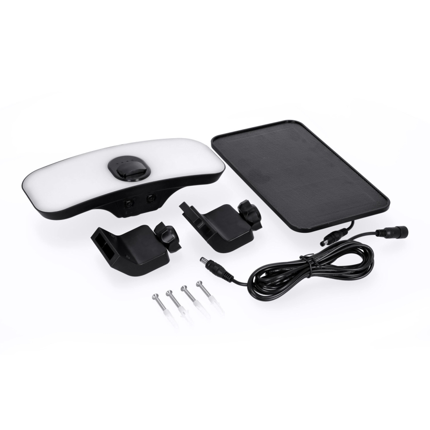 Светодиодный солнечный прожектор с датчиком LED/13 Вт/3,7 В IP65 4000K 4000 мАч