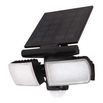 Светодиодный солнечный прожектор с датчиком 2000 мАч LED/8 Вт/3,7 В IP44