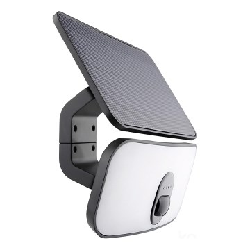 Светодиодный солнечный прожектор с датчиком LED/13 Вт/3,7 В IP65 4000K 4000 мАч