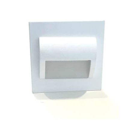Светодиодный светильник для подсветки лестницы DECORUS LED/1,2W/12V 3000K белый