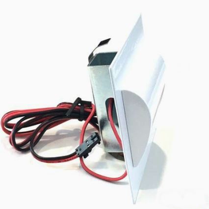 Светодиодный светильник для подсветки лестницы DECORUS LED/1,2W/12V 3000K белый