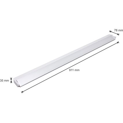 Светодиодный светильник для подсветки кухонной столешницы LED/15W/230V белый