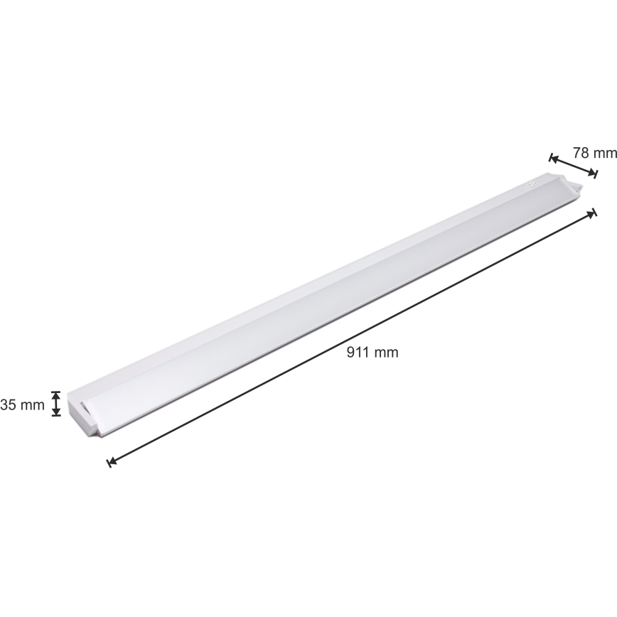 Светодиодный светильник для подсветки кухонной столешницы LED/15W/230V белый