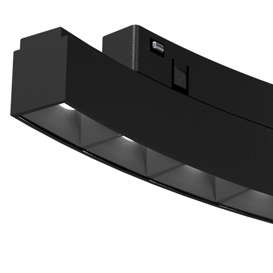 Светодиодный светильник для трековой системы MAGNETIC TRACK LED/6W/48V 4000K черный