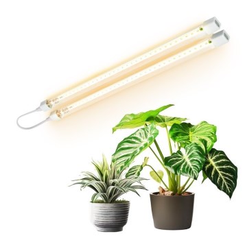 Светодиодный светильник для выращивания растений GROWLY 2xLED/8,5W/230V белый