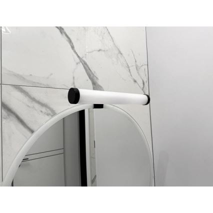 Светодиодный светильник для зеркала в ванной, 8 Вт, 230 В, 30 см, IP44, чёрный