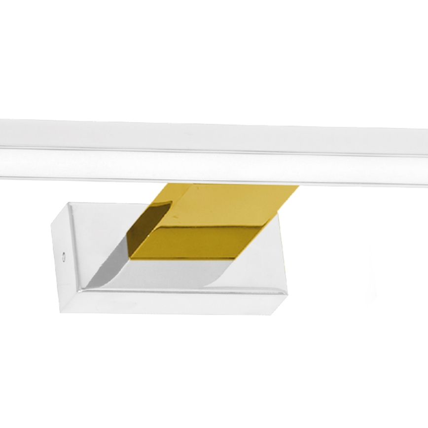 Светодиодный светильник для зеркала в ванной комнате SHINE LED/13,8W/230V IP44 белый/золотистый