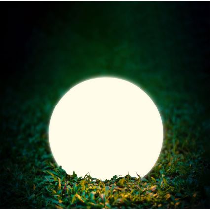 Светодиодный светильник на солнечной батарее BALL LED/3,7V 2000 mAh диаметр 50 см IP65 белый