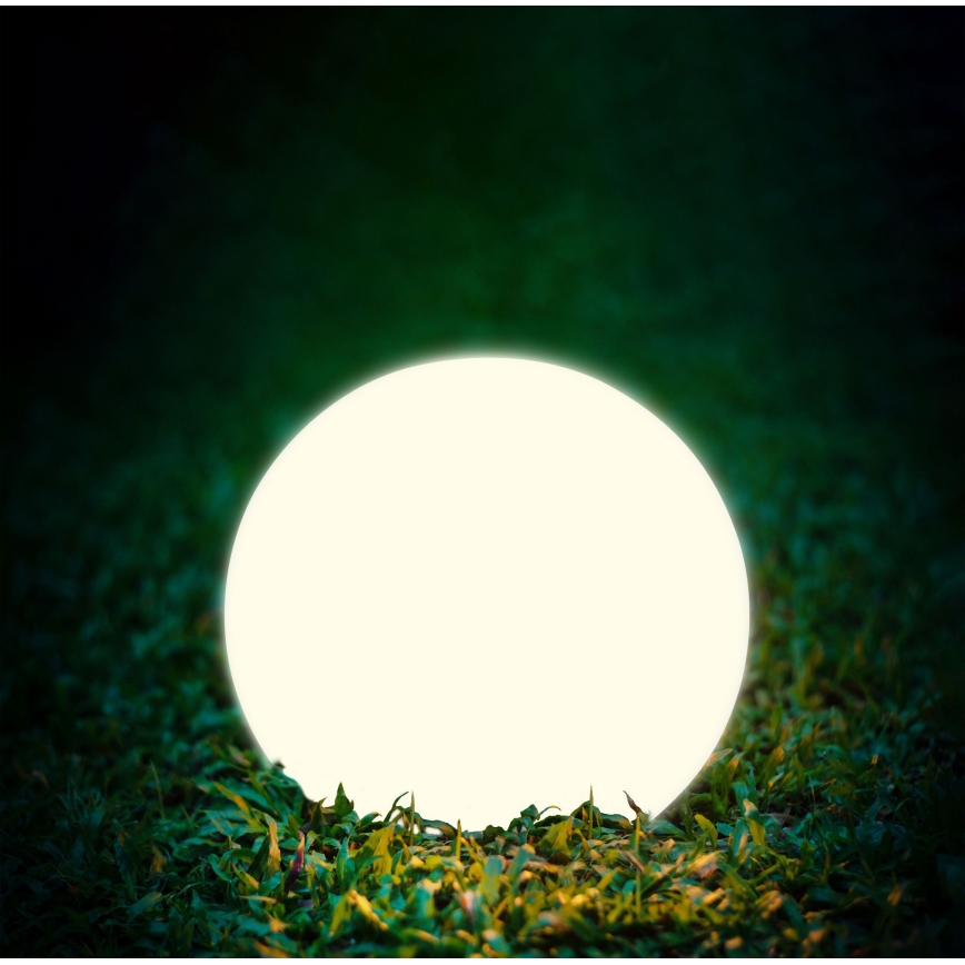 Светодиодный светильник на солнечной батарее BALL LED/3,7V 2000 mAh диаметр 50 см IP65 белый