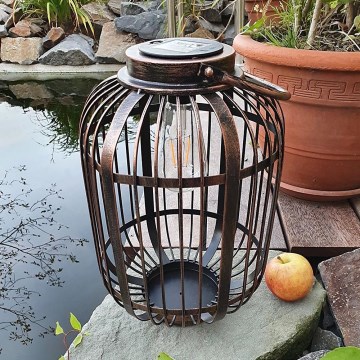 Светодиодный светильник на солнечной батарее LORETA 1xE27/1,2V 600 mAh IP44