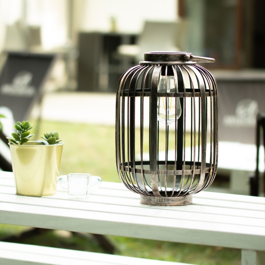 Светодиодный светильник на солнечной батарее LORETA 1xE27/1,2V 600 mAh IP44