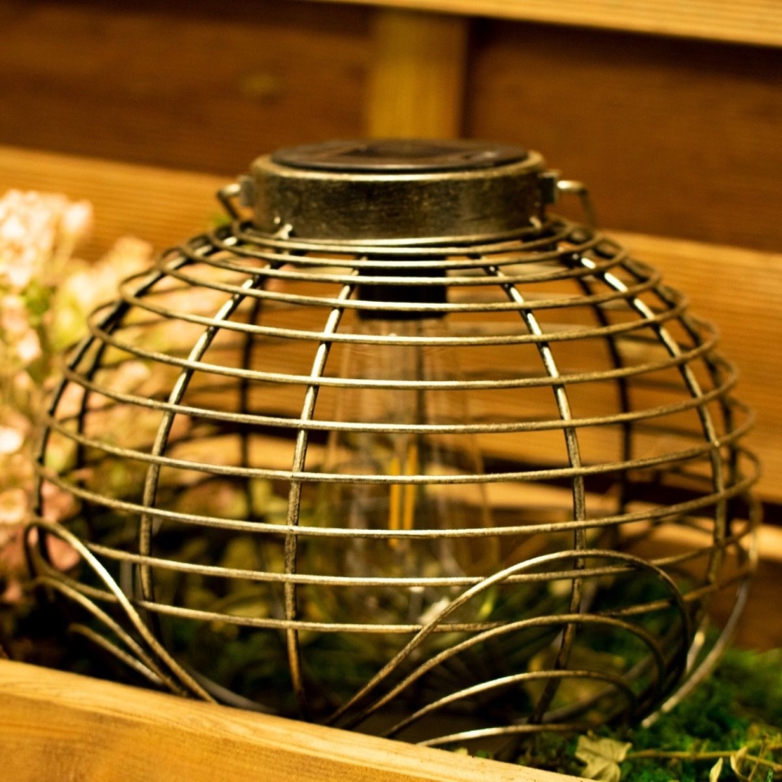 Светодиодный светильник на солнечной батарее LUISA 1xE27/1,2V 600 mAh IP44