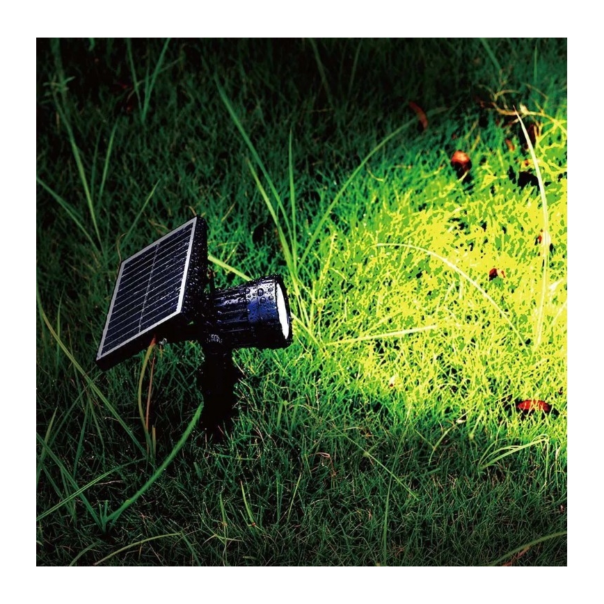 Светодиодный светильник на солнечной батарее SPIKE LED/2W/5,5V IP65 3000K 1200 mAh