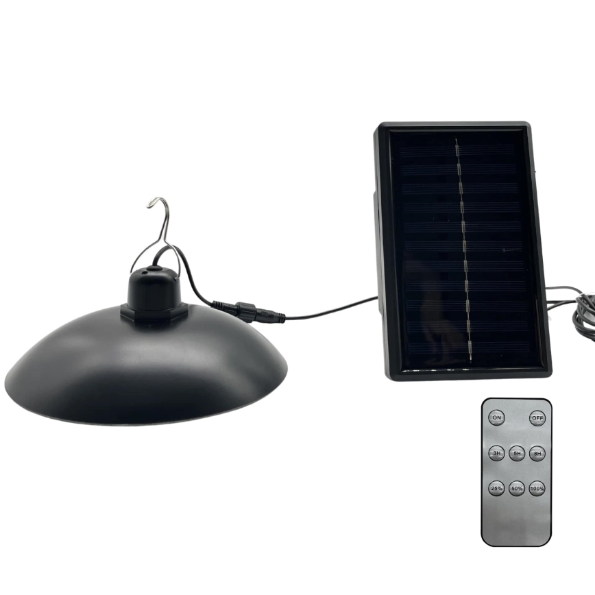 Светодиодный светильник на солнечной батарее CELINA LED/1,8W/3,7V IP44 + дистанционное управление