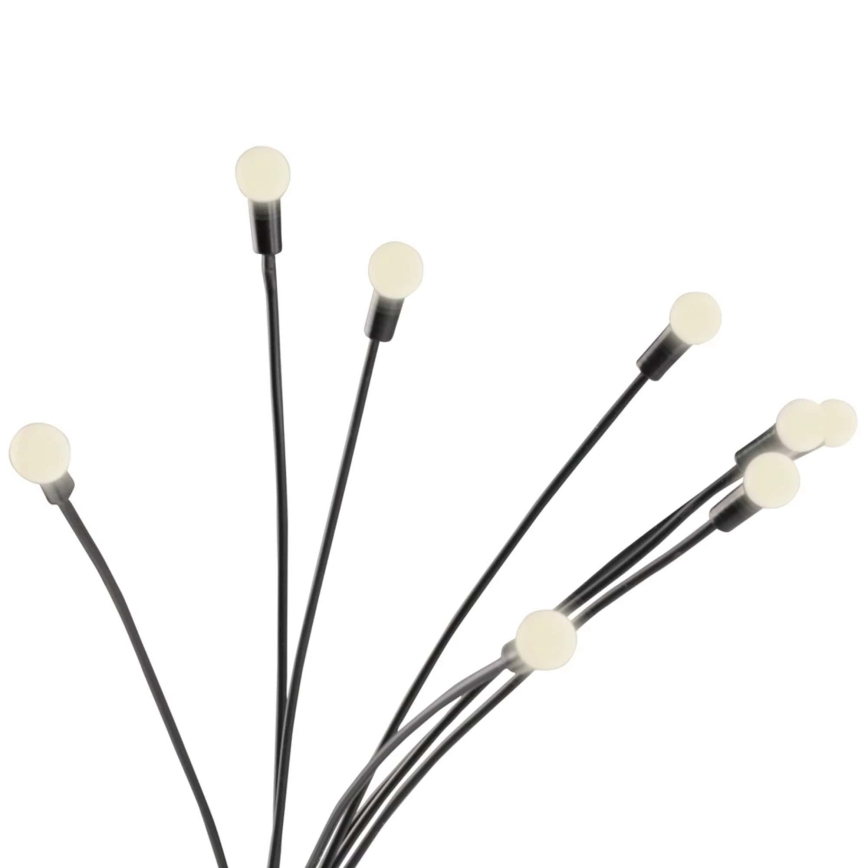 Светодиодный светильник на солнечной батарее FIORINI 8xLED/1,2V 600 mAh IP44 черный