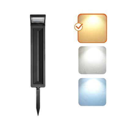 Светодиодный светильник на солнечной батарее LED/0,2W/3,7V 6500K IP44