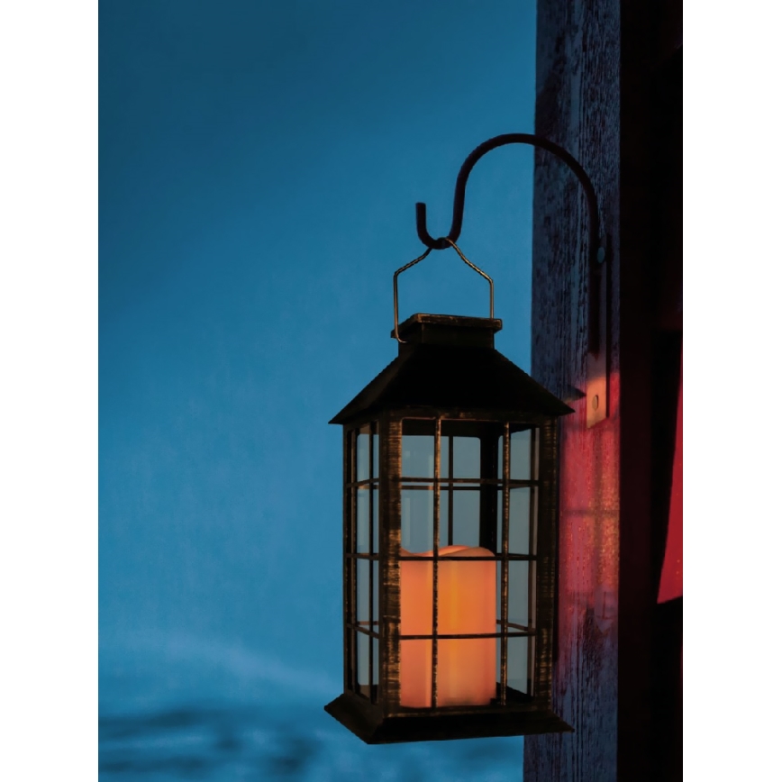 Светодиодный светильник на солнечной батарее LED/1,2V IP44 патина