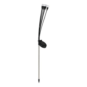 Светодиодный светильник на солнечной батарее MULTI LED/0,06W/1,2V 150 mAh IP44 черный