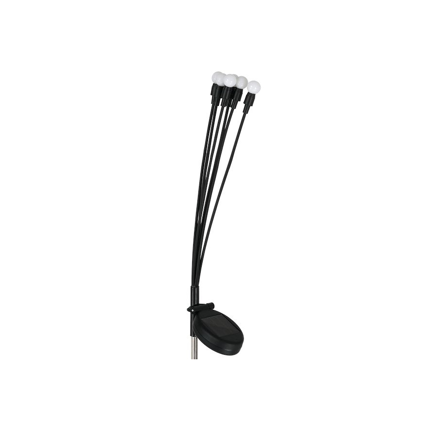 Светодиодный светильник на солнечной батарее MULTI LED/0,06W/1,2V 150 mAh IP44 черный