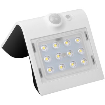 Светодиодный светильник на солнечной батарее с датчиком движения LED/1,5W/1200 mAh 3,7V IP65