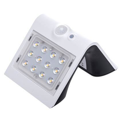 Светодиодный светильник на солнечной батарее с датчиком движения LED/1,5W/1200 mAh 3,7V IP65