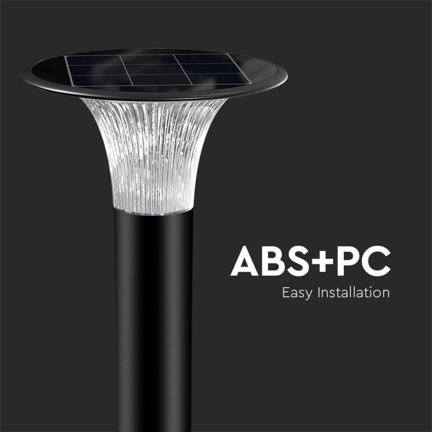 Светодиодный светильник на солнечной батарее с датчиком LED/15W/3,2V 4000K/6000K IP65 6000 mAh