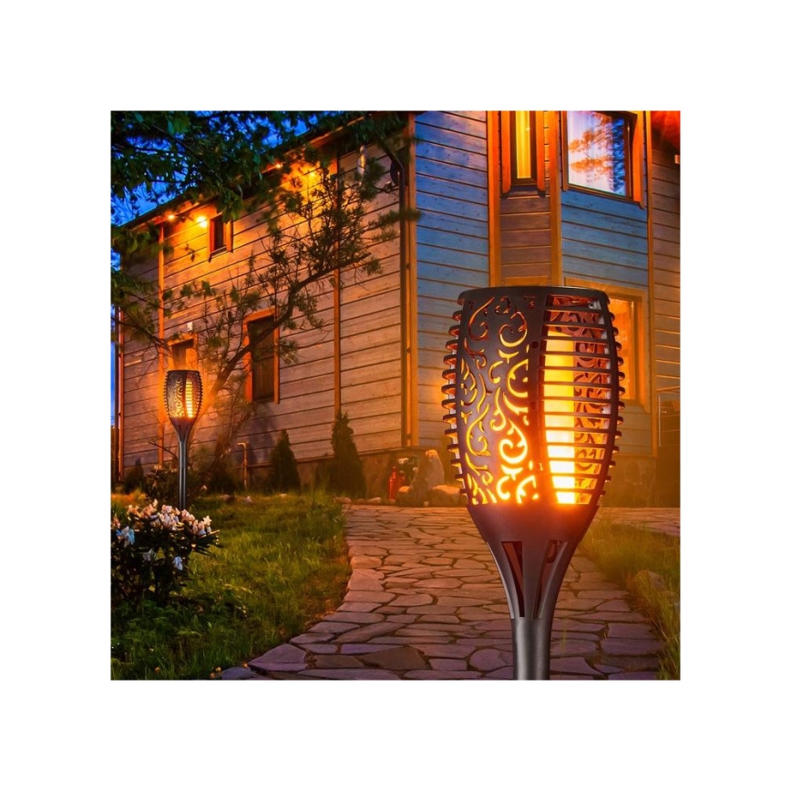 Светодиодный светильник на солнечной батарее с датчиком освещенности LED/1,2W/1,2V 600 mAh IP44