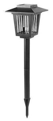 Светодиодный светильник на солнечной батарее с ловушкой для насекомых 2в1 LED/0,06W/1,2V 6500K 58 см 70 mAh IP65