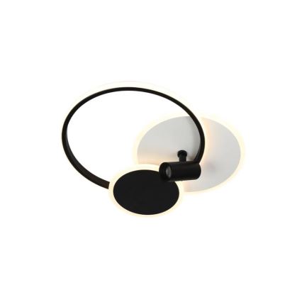 Светодиодный потолочный светильник с регулированием яркости LED/65W/230V 3000-6500K белый/черный + дистанционное управление