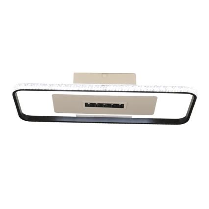 Светодиодный потолочный светильник с регулированием яркости LED/75W/230V 3000-6500K белый/черный + дистанционное управление