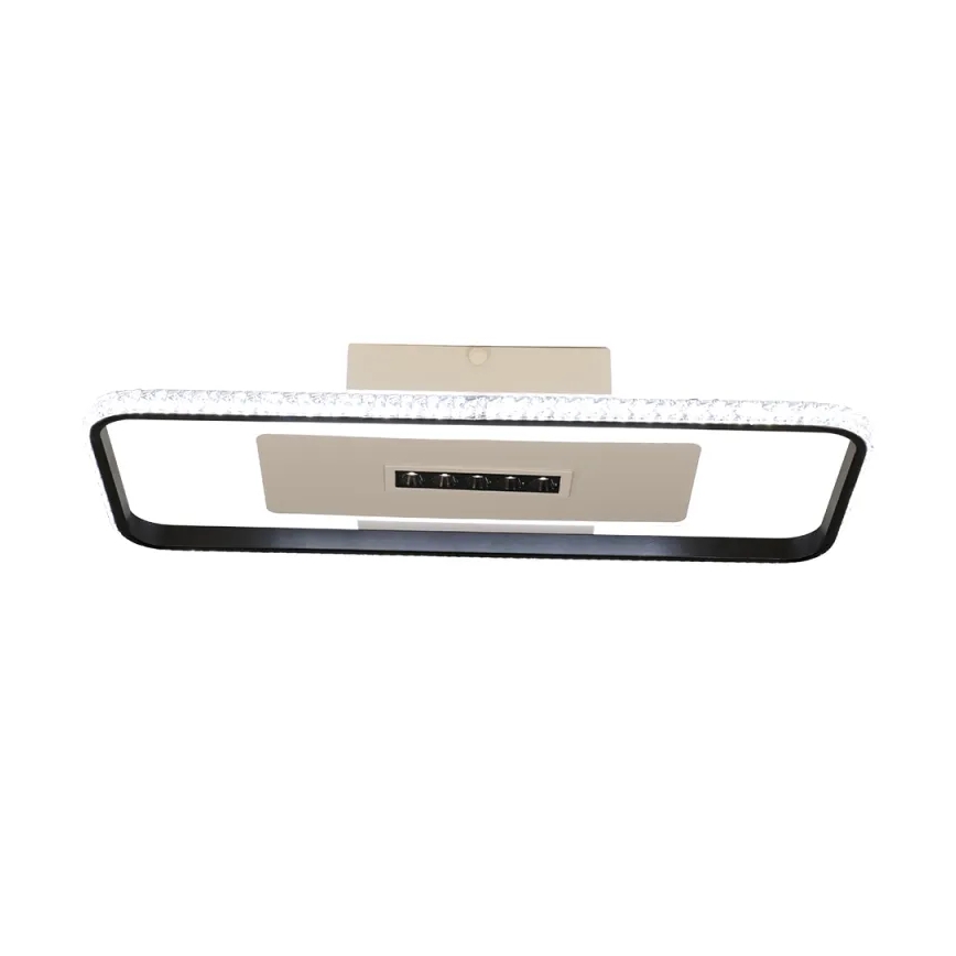 Светодиодный потолочный светильник с регулированием яркости LED/75W/230V 3000-6500K белый/черный + дистанционное управление