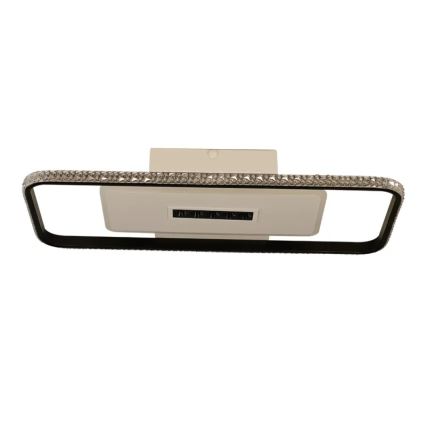 Светодиодный потолочный светильник с регулированием яркости LED/75W/230V 3000-6500K белый/черный + дистанционное управление