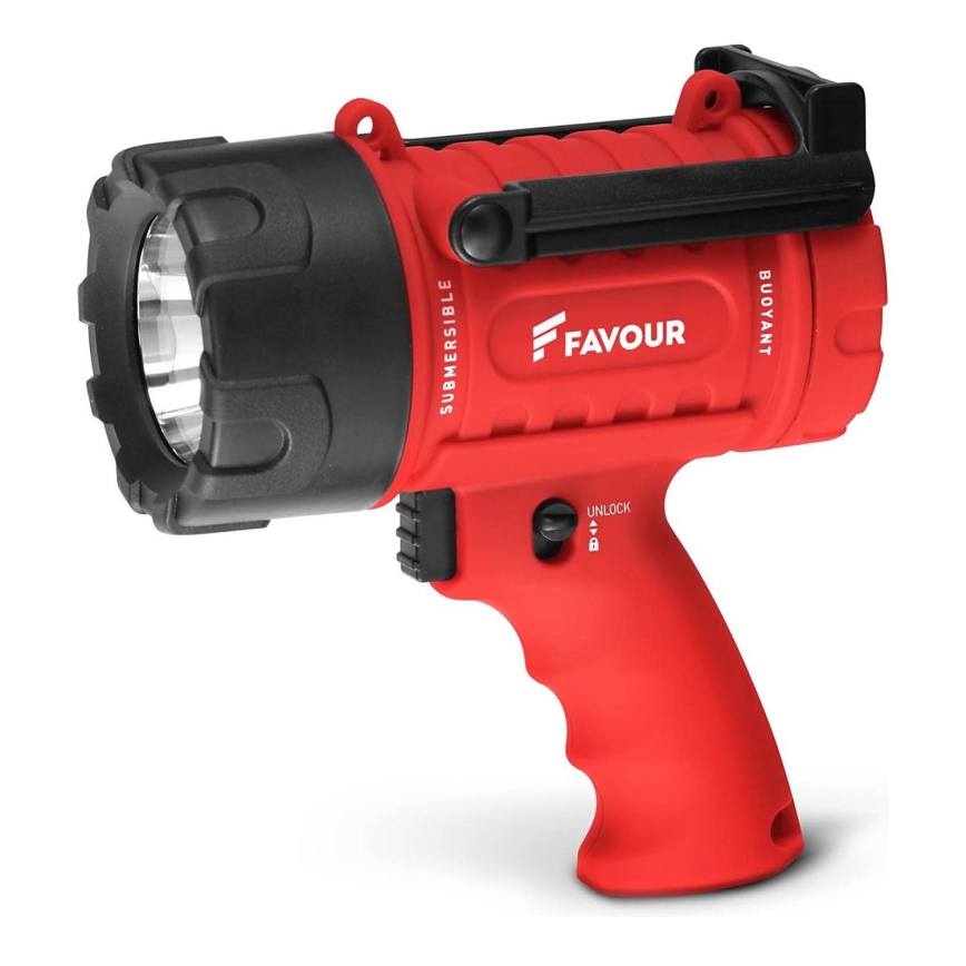 Светодиодный технический фонарик с регулированием яркости LED/5W/3xC IP67