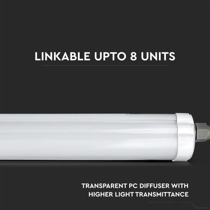 Светодиодный технический люминесцентный светильник G-SERIES LED/36W/230V 6400K 120 см IP65