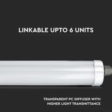 Светодиодный технический люминесцентный светильник G-SERIES LED/48W/230V 4000K 150 см IP65
