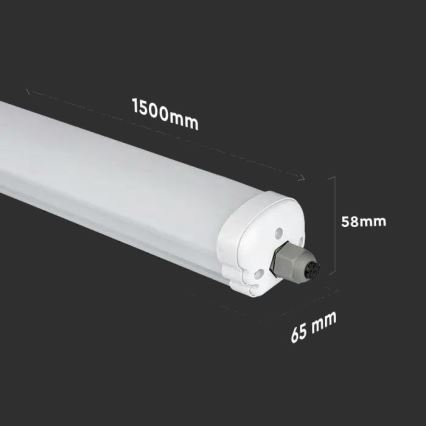 Светодиодный технический люминесцентный светильник G-SERIES LED/48W/230V 4000K 150 см IP65