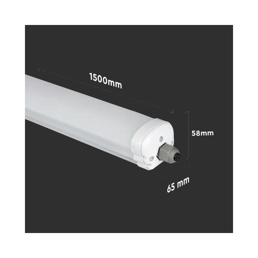 Светодиодный технический люминесцентный светильник G-SERIES LED/48W/230V 4000K 150 см IP65