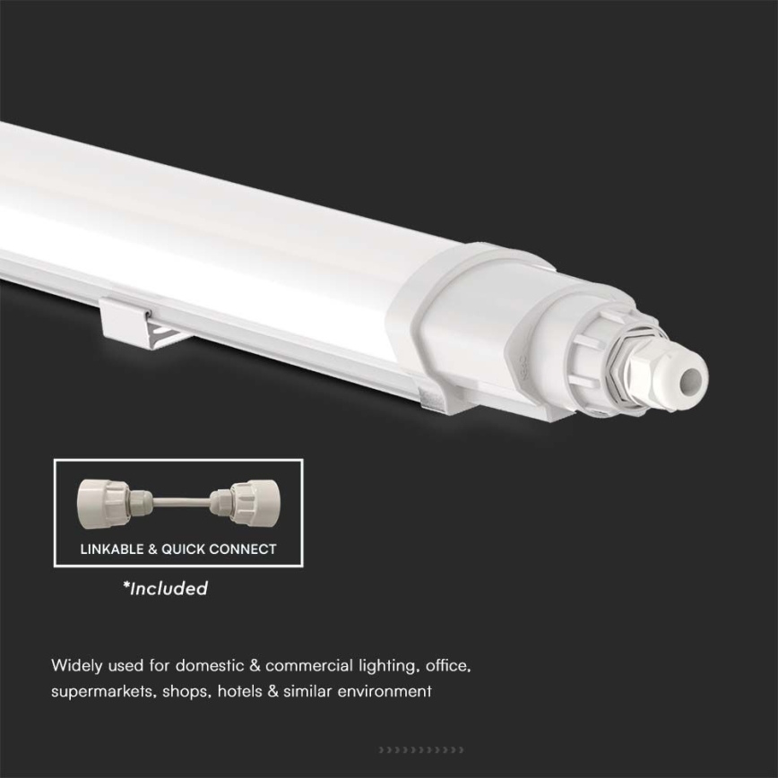Светодиодный технический люминесцентный светильник LED/48W/230V 4000K IP65 150 см