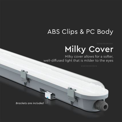 Светодиодный технический люминесцентный светильник M-SERIES LED/48W/230V 4000K 150см IP65