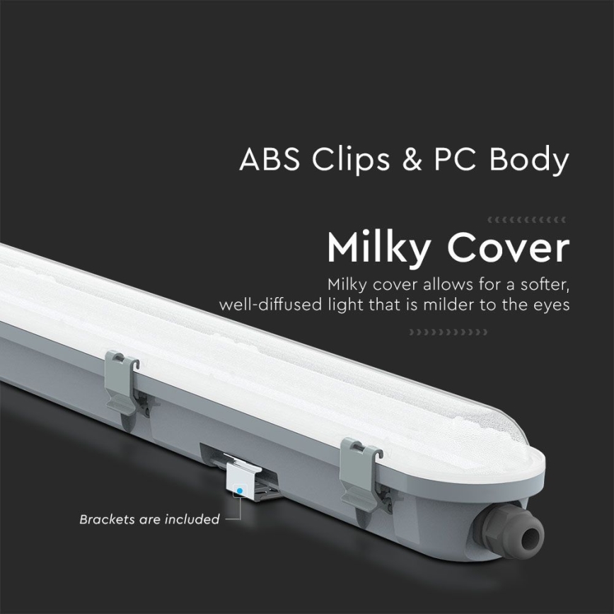 Светодиодный технический люминесцентный светильник M-SERIES LED/48W/230V 4000K 150см IP65