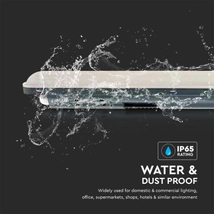 Светодиодный технический люминесцентный светильник с датчиком  X-SERIES LED/36W/230V 6500K 120 см IP65