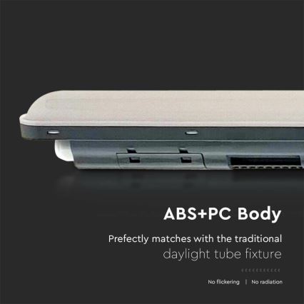 Светодиодный технический люминесцентный светильник с датчиком  X-SERIES LED/36W/230V 6500K 120 см IP65