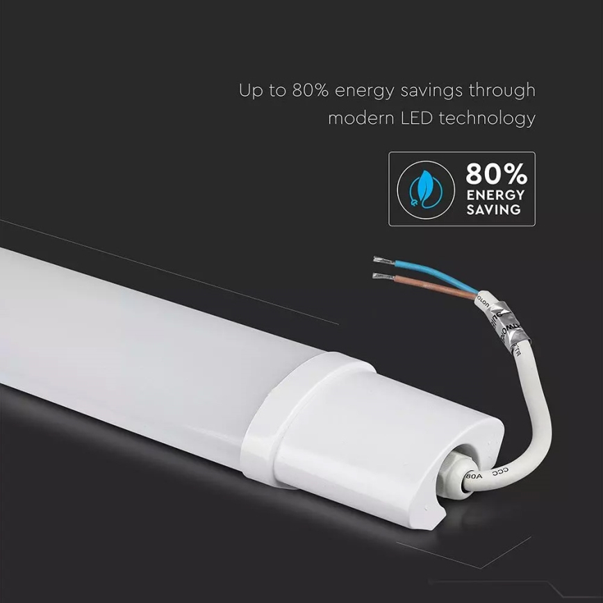 Светодиодный технический люминесцентный светильник S-SERIES LED/48W/230V 6500K 150 см IP65