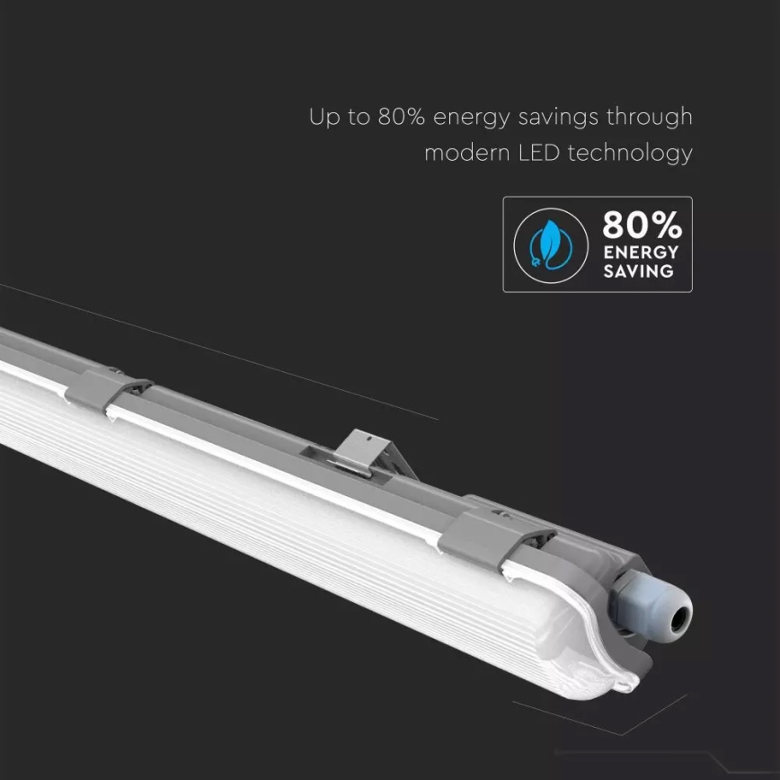 Светодиодный технический люминесцентный светильник T8 1xG13/18W/230V 4000K 120 см IP65